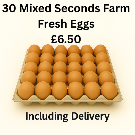 30 Mixed Seconds Farm Fresh Eggs